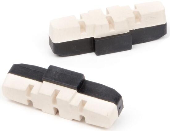 Elvedes Pattini Freno Magura HS11/HS33 bianco/nero - Coppia