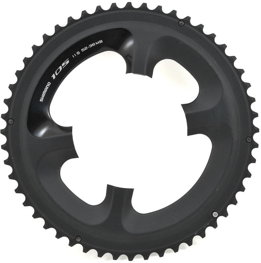 SHIMANO Shimano 105 FC-5800 corona 52T alluminio nera 11v.