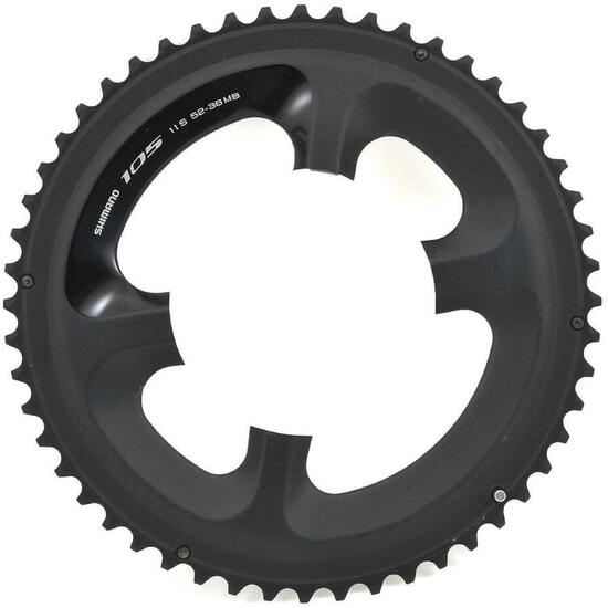 Tarcza Mechanizmu Korbowego 52T 105 Fc-5800 Mb - Czarna (Dla 52-36T)