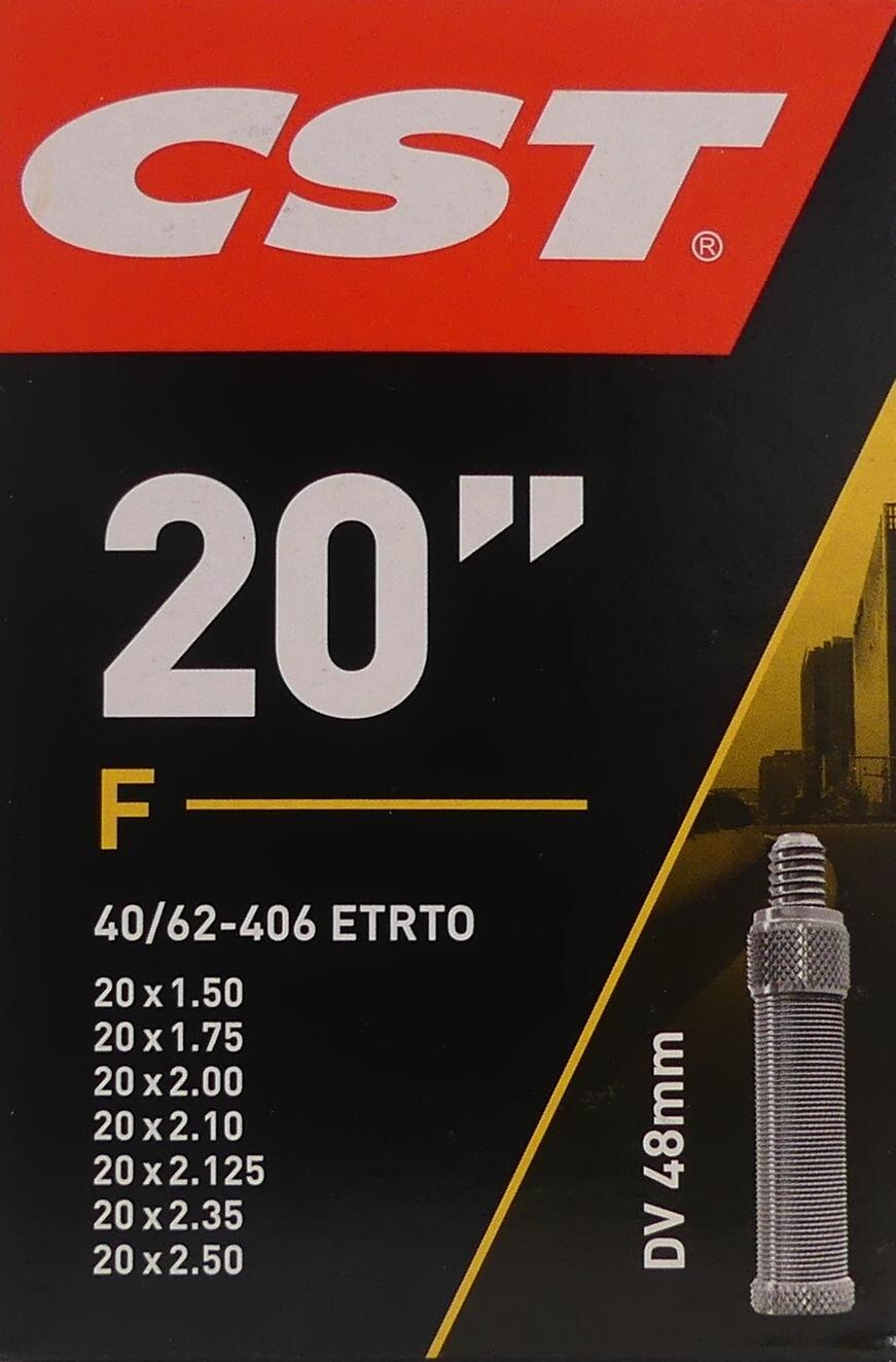 CST Camera d'aria CST DV7 20'' 40-62-406 valvola Dunlop 48 mm