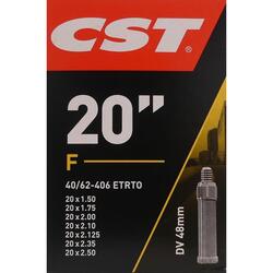 Chambre à Air CST DV7 20 Pouces avec Valve Hollandaise de 48mm