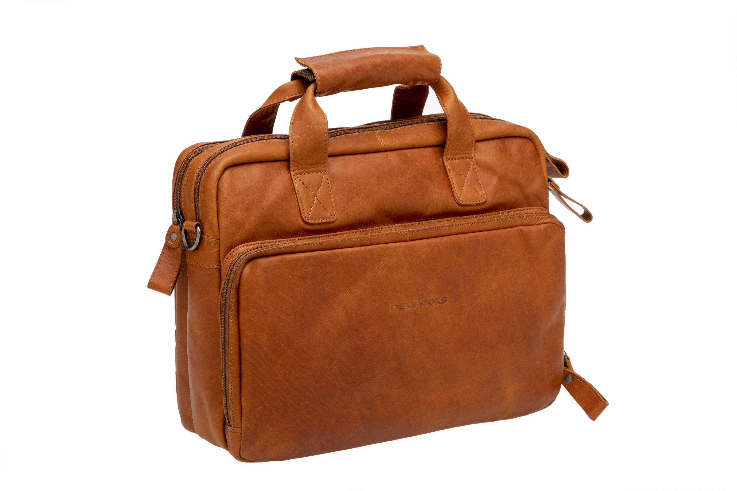 New Looxs Cali - Borsa bici in pelle con vano per laptop 15". 2/7