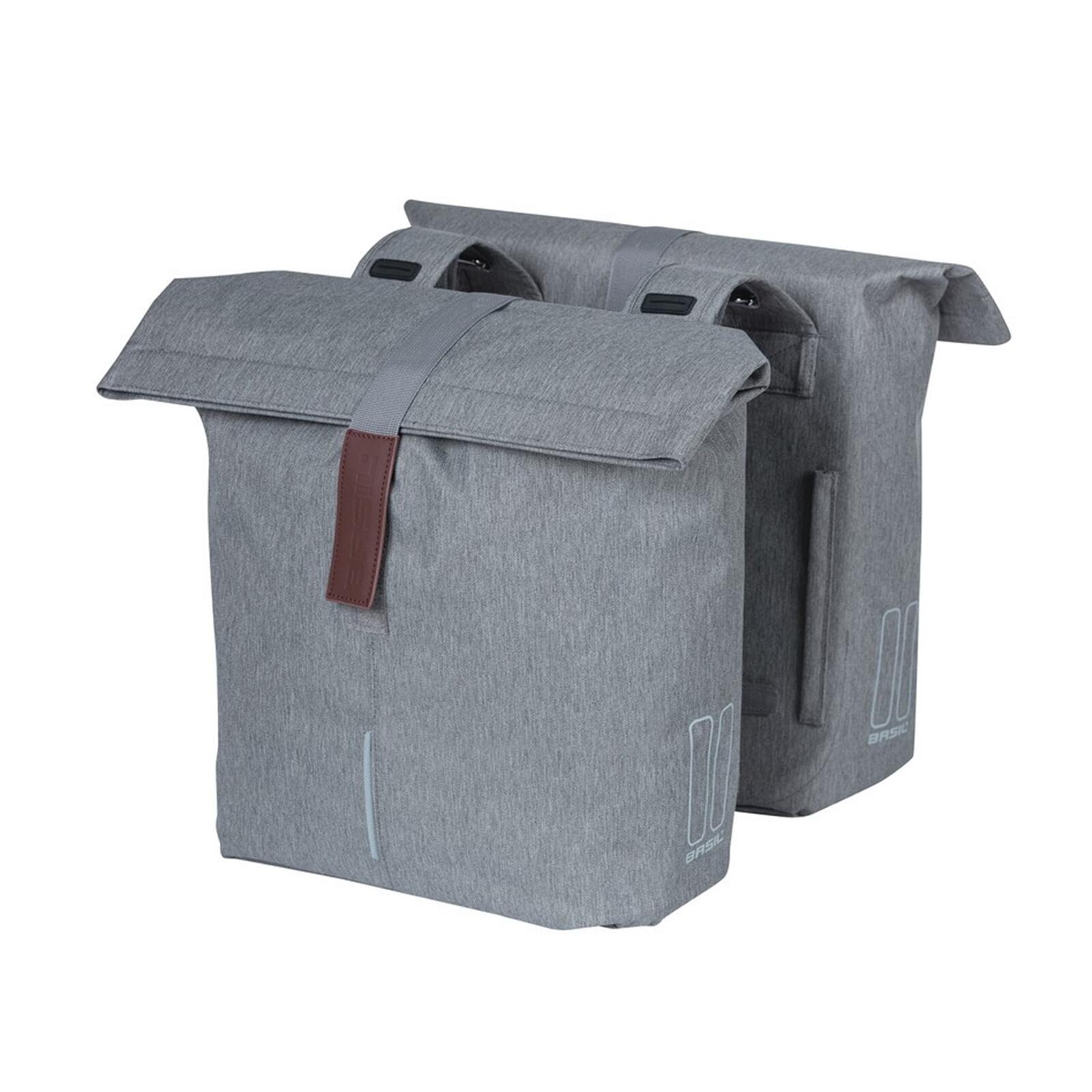 Reflecterende tassen met klittenband Basil city 28-32L 1/7