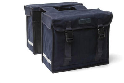 New Looxs Borsa doppia Deluxe per bici - Nero 46 L impermeabile.