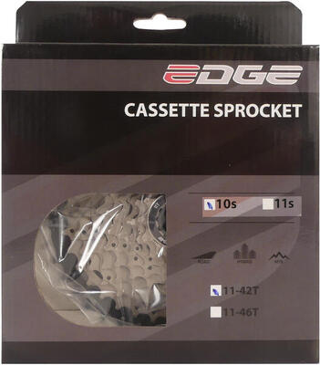 Cassette 10 speed csm6010 11-42t - zilver/zwart