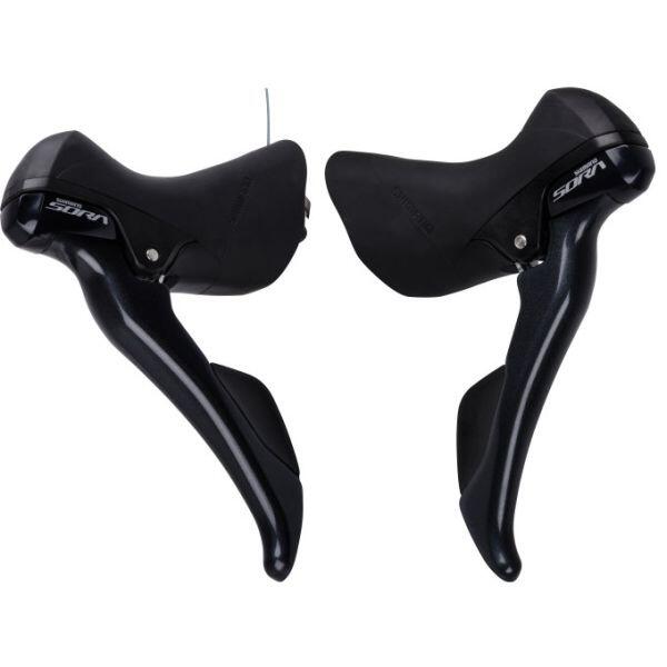 Shimano - Shifter Set With Brake Levers 3 X 9 Vitesses Sora St-r3000 - Noir - Kit Frein - Noir - Decathlon