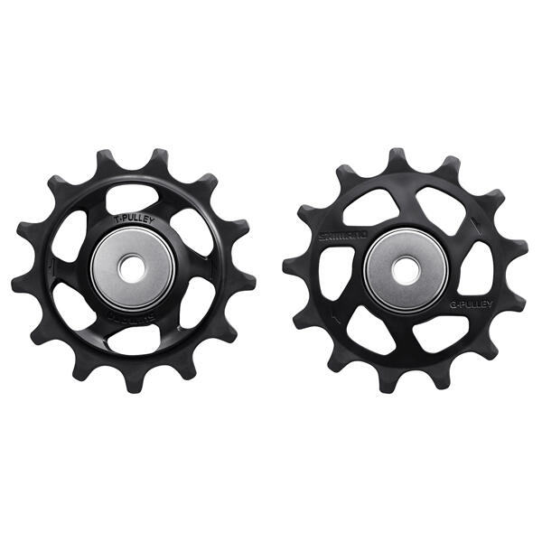 SHIMANO Shimano XTR pulegge cambio RD-M9100/RD-M9120 - acciaio inox, nero.