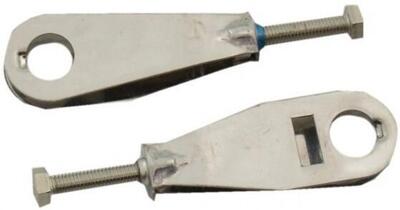 Simson kettingspanner batavus zilver 2 stuks