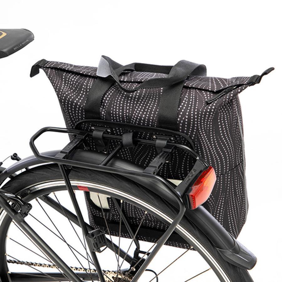 Fahrrad-Shoppertasche Kota Alma, schwarz 7/7