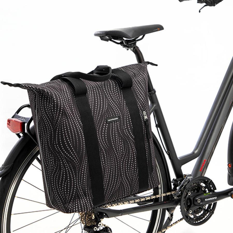 Fahrrad-Shoppertasche Kota Alma, schwarz 6/7