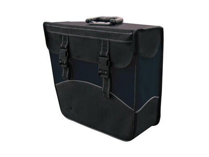 Fietstas Rechts Single 20 Liter 37 X 33 X 14 Cm - Zwart
