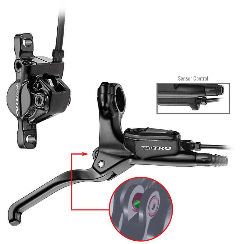 Kit de freins à disque hydrauliques HD-E350 E-bike gauche avec tuyau de 180 cm web only      11000€     TEKTRO Kit de freins à disque hydrauliques HD-E350 E-bike gauche avec tuyau de 180 cmVendu exclusivement en ligne   