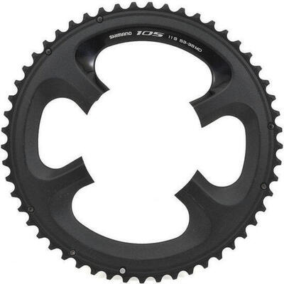 Tarcza Mechanizmu Korbowego 53T 105 Fc-5800 Md - Czarna (Dla 52-36T)