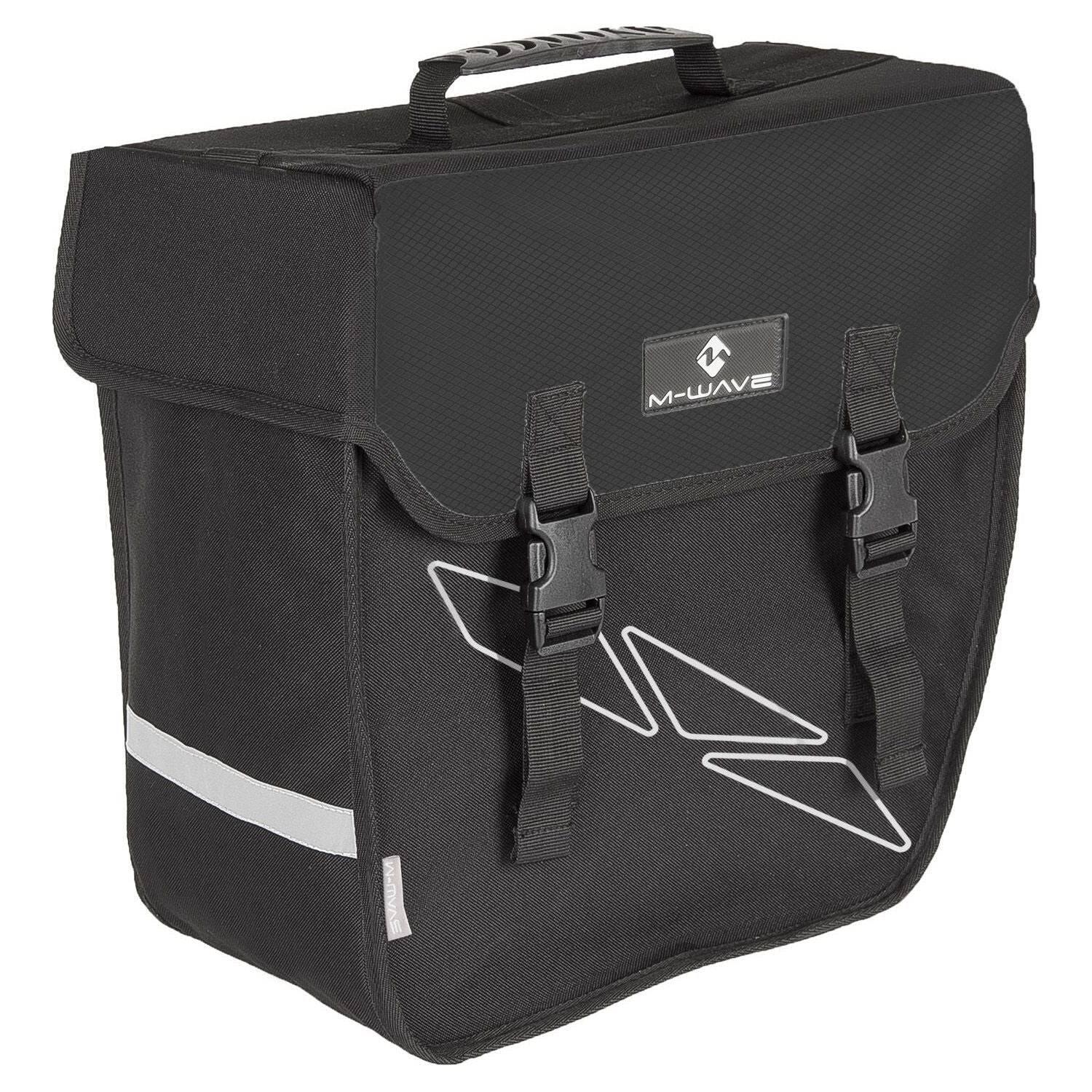Sacoche de Vélo Simple Droite Amsterdam - 18 Litres - Noir 2/4