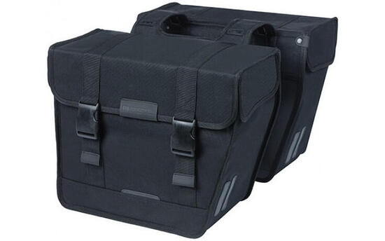 Basil Kavan Eco Classic 46L Double Bicycle Sac noir