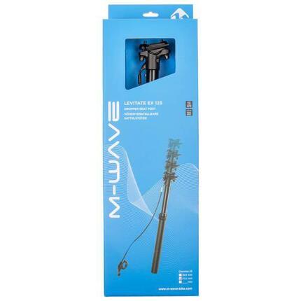 M-Wave Dropper Zadelpen Levitate EX 0-125 mm Verstelbaar Ø30.9mm