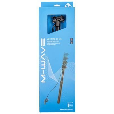M-wave dropper zadelpen levitate ex 0-125 mm verstelbaar ø30.9mm