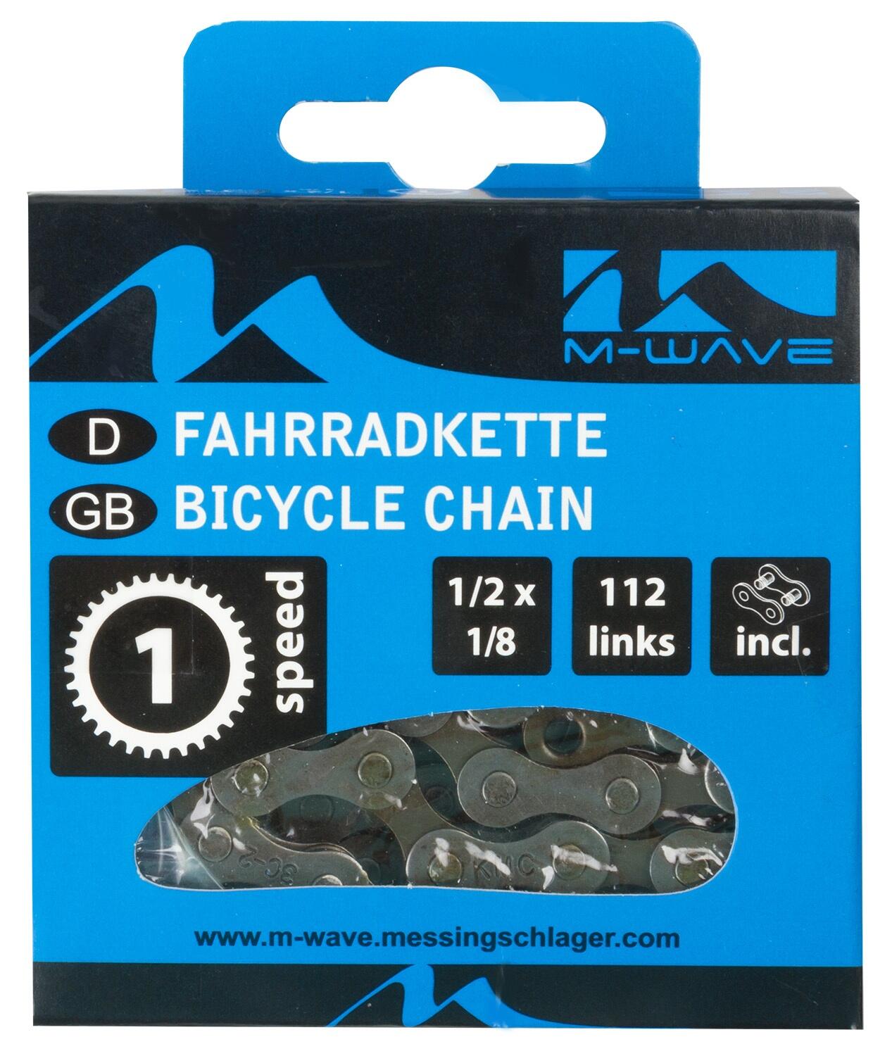 Chaîne de vélo Single Speed / Hub gear - 112 maillons 2/2