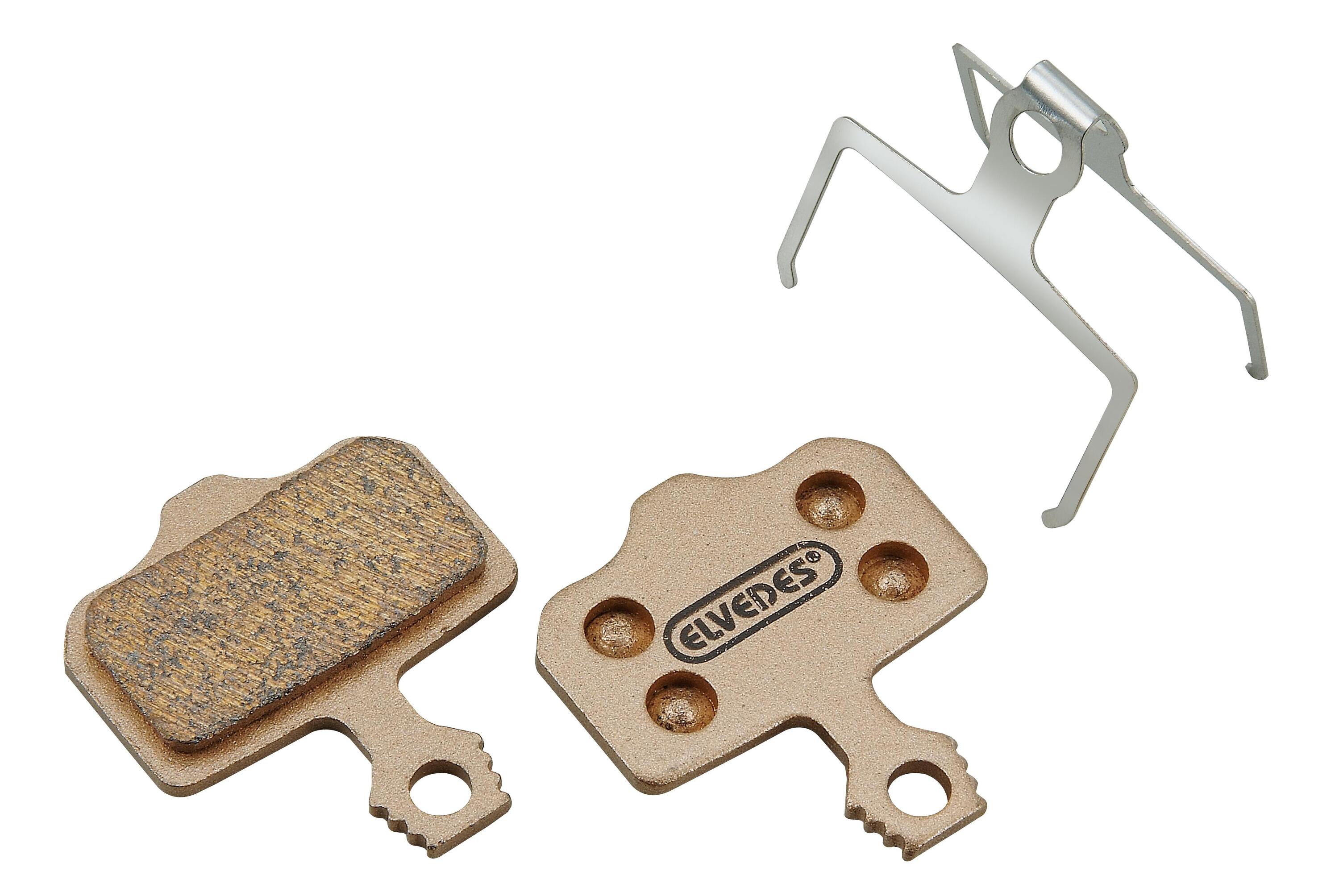 Par de pastillas de freno metálicas para bicicletas Elvedes Avid XX / X0 / Elixi 2/5