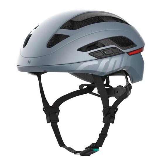 Casco bici smart CRNK Angler Alpha Metallic Blue M 55-58 cm