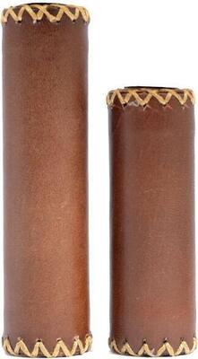 Handvatten leder bruin - lang/kort