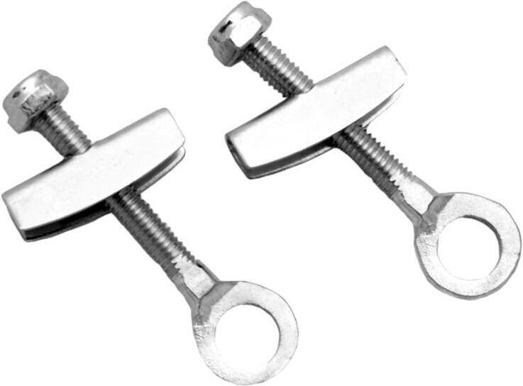 Sitrda Fahrradkettenspanner Aus Aluminiumlegierung – Schwarz, Für BMX & Fixie, 5,3 X 2,7 Cm