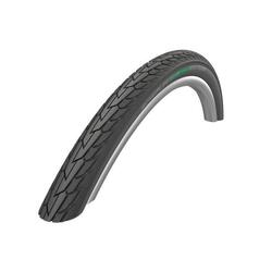 Pneu rigide Schwalbe Road Cruiser 27,5x1,40/650x35b K-Guard Green Compound Hs484