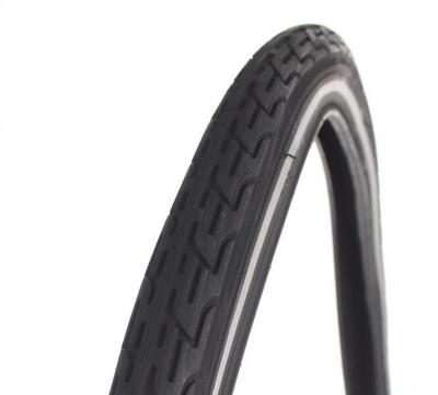 Deli fietsband 28 x 1 5/8 x 1 3/8 (37-622) zwart wit