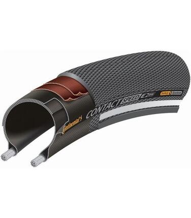 Opona Continental Contact Speed 26 x 1,30 (32-559) czarna odblaskowa