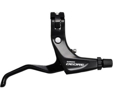 Palanca de freno izquierda SHIMANO Deore BL-T610, 2 dedos, negra