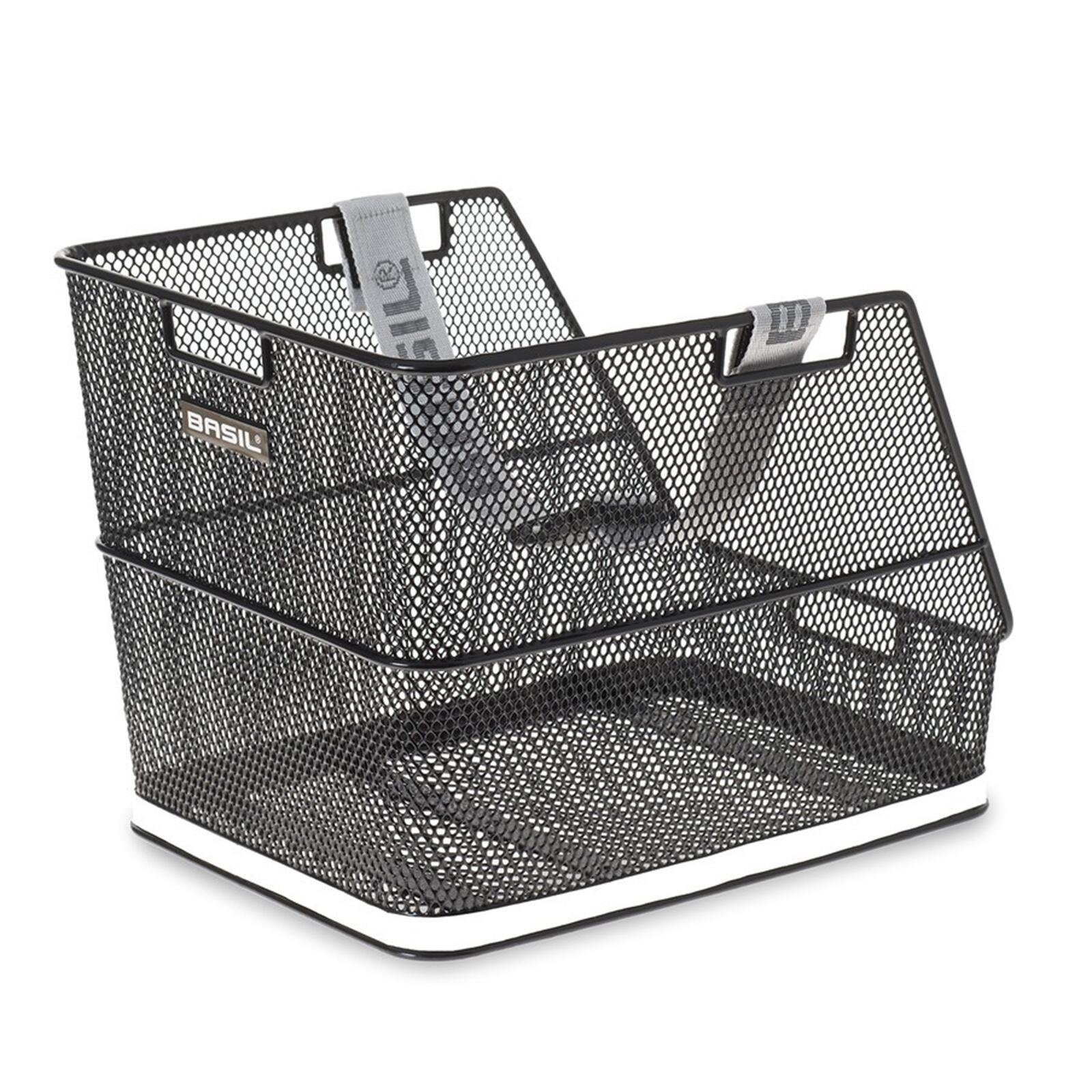 Kosz Rowerowy Class 38 X 31 X 27 Cm - Czarny
