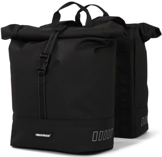 UrbanProof Borsa Doppia Rolltop 38 L Nera