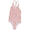 Swim Essentials Swimsuit Girls - Old Pink - Leopard