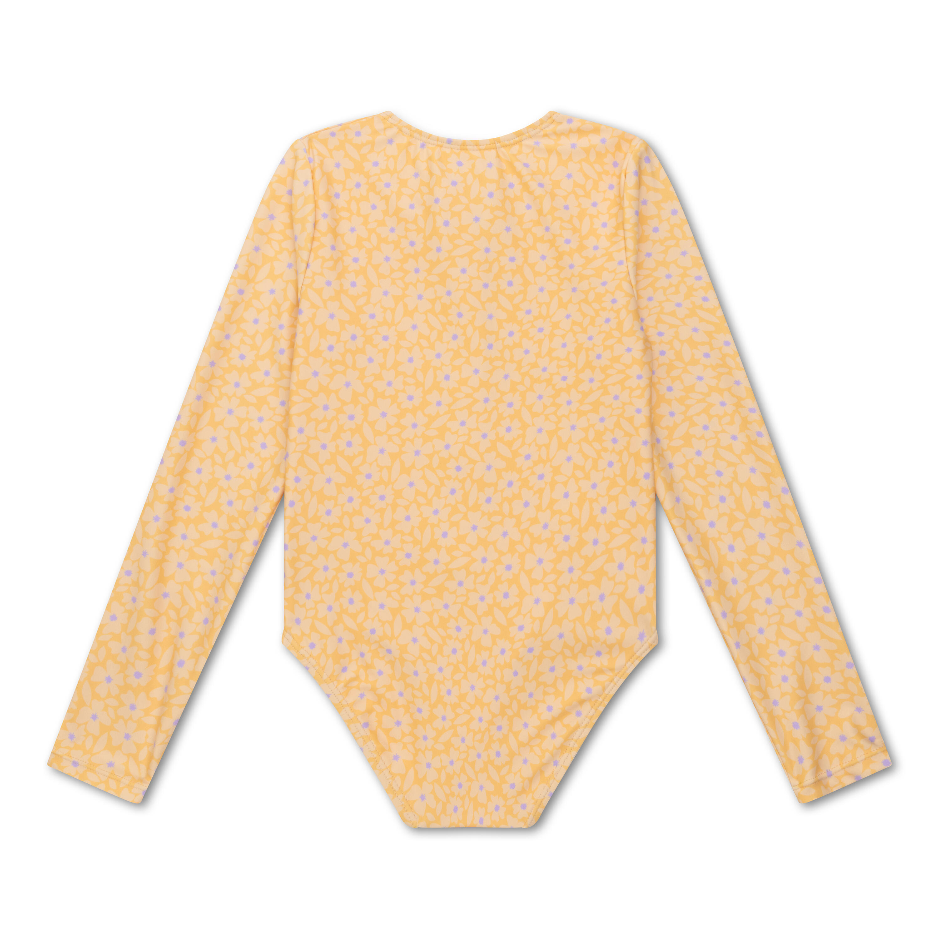 Maillot de bain UV Filles Avec Manches - Jaune - Florish - 62/68 3/7