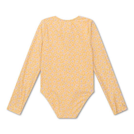 Maillot de bain UV Filles Avec Manches - Jaune - Florish - 86/92