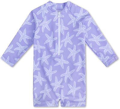 Swim Essentials | Muta Quadri Anti-UV Bambino Beige/Bianco