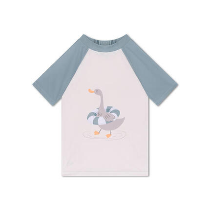 T-shirt de bain - manches courtes - jaune - Florish - 74/80