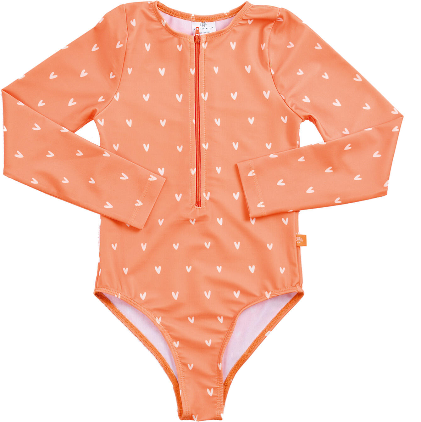 SWIM ESSENTIALS Schwimmanzug Mädchen 74/80  Orange Hearts
