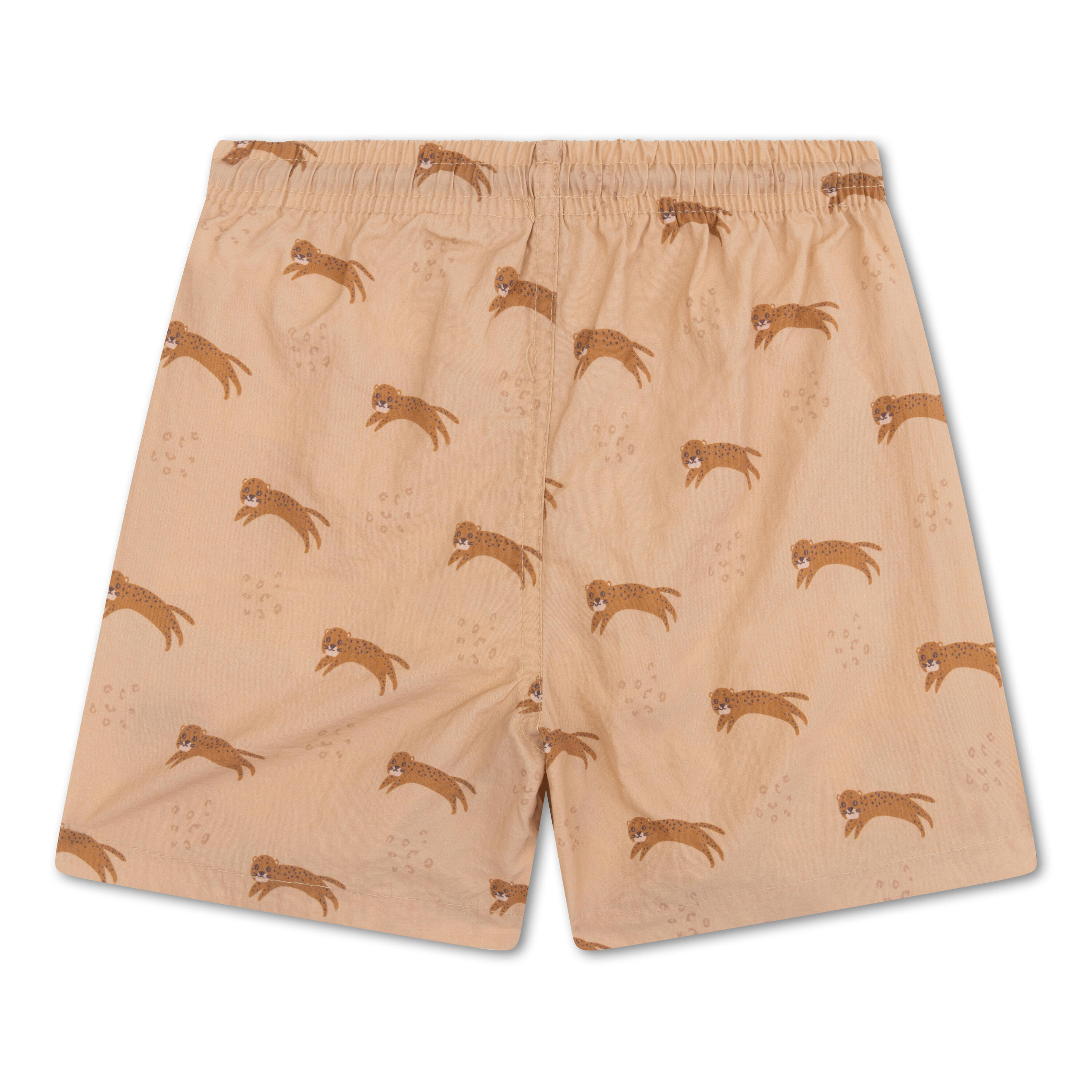 Badehose Jungs 86/92  Offwhite Leopard 3/4