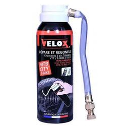 BOMBE ANTI-CREVAISON 100 ml Velox VALVE PRESTA / SCHRADER MTB / E-BIKE