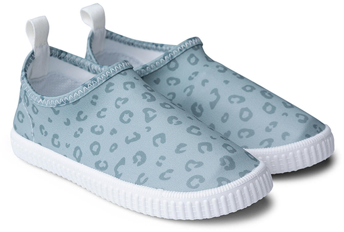 SWIM ESSENTIALS Badeschuhe Size 26  Green Leopard