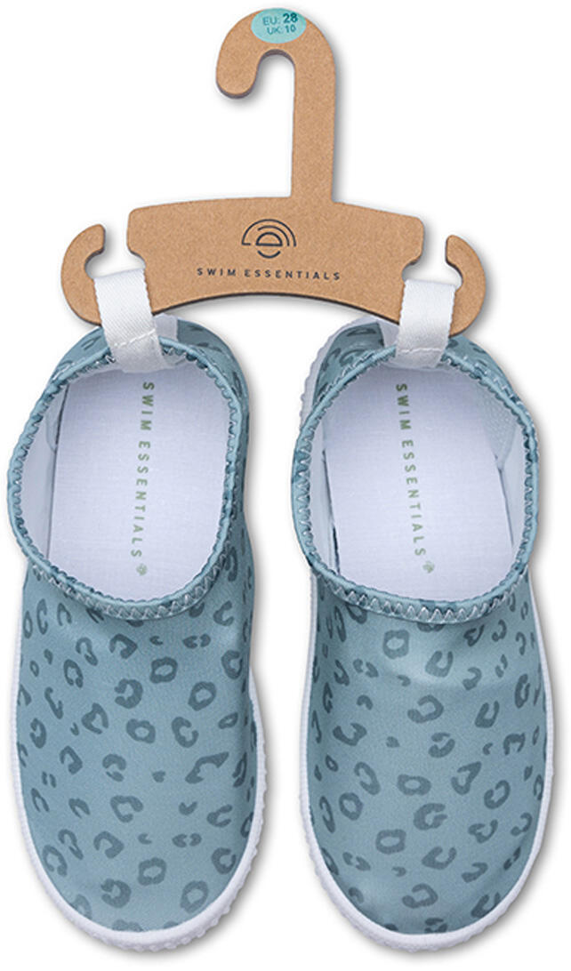 Chaussures aquatiques Swim Essentials enfant vert léopard 4/5
