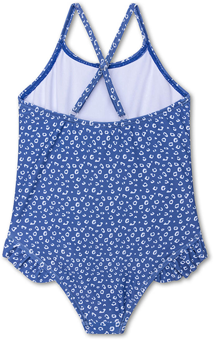 SWIM ESSENTIALS Badeanzug Mädchen 122/128  Blue Leopard