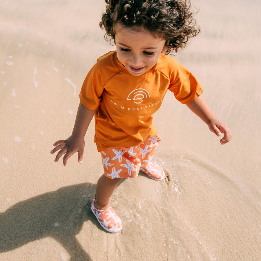 Swim Essentials Kids Water Shoes - Orange - Seastar 4/7
