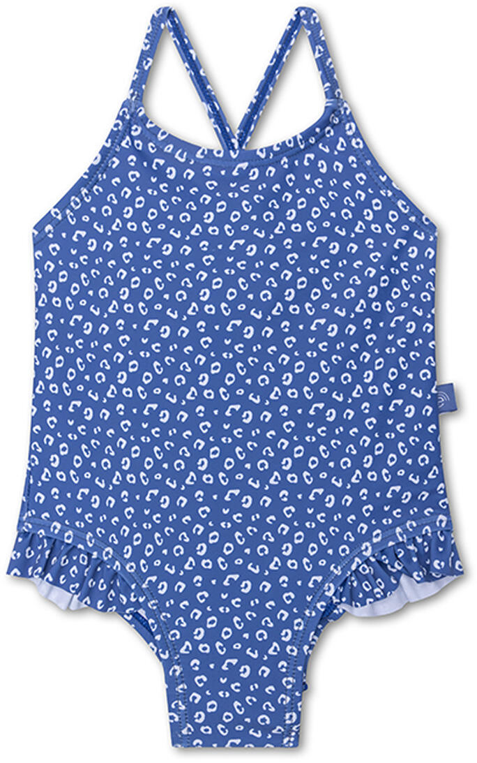 SWIM ESSENTIALS Badeanzug Mädchen 86/92  Blue Leopard