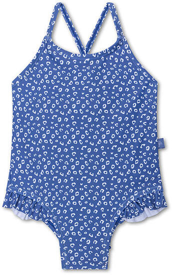 Maillot de bain Swim Essentials Fille Léopard Bleu UPF50+