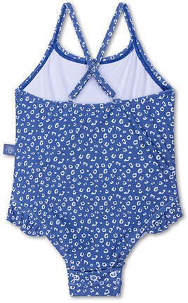 Maillot de bain Swim Essentials Blue Leopard fille UPF50+