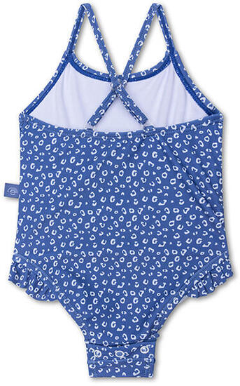 Maillot de bain Swim Essentials Blue Leopard fille UPF50+