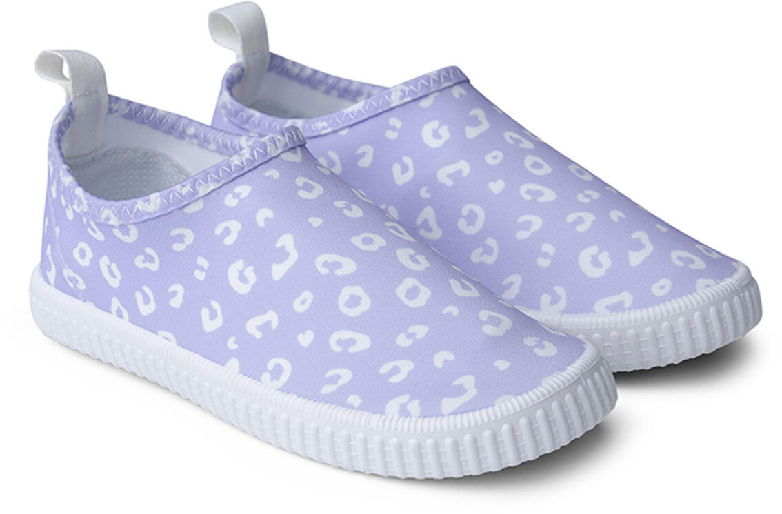 SWIM ESSENTIALS Badeschuhe Gr.25  Lila Leopard