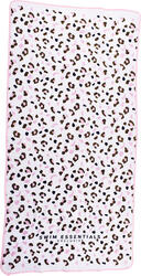 Serviette de bain Swim Essentials 135x65 cm coton motif kaki